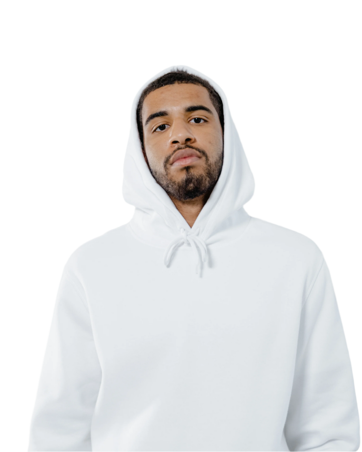 TMG COMBO SOLID WHITE SUPIMA COTTON T-SHIRT & SOLID WHITE HOODIE