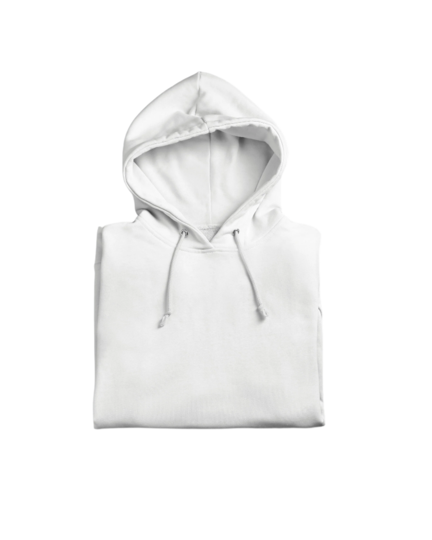 TMG COMBO SOLID WHITE SUPIMA COTTON T-SHIRT & SOLID WHITE HOODIE