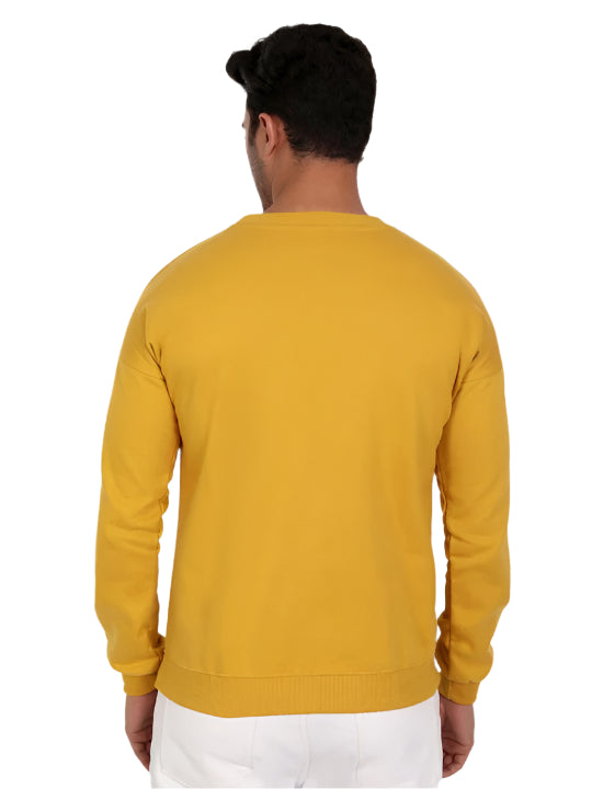 TMG-MUSTARD YELLOW-SOLID-SWEATSHIRT