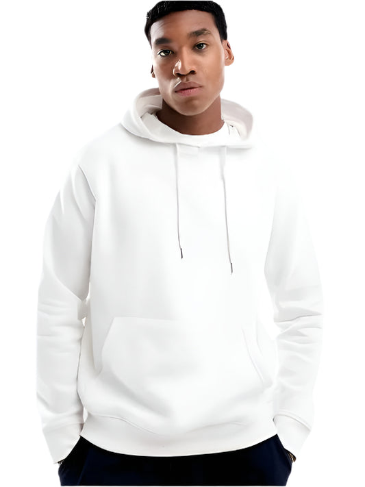 TMG SOLID WHITE HOODIE