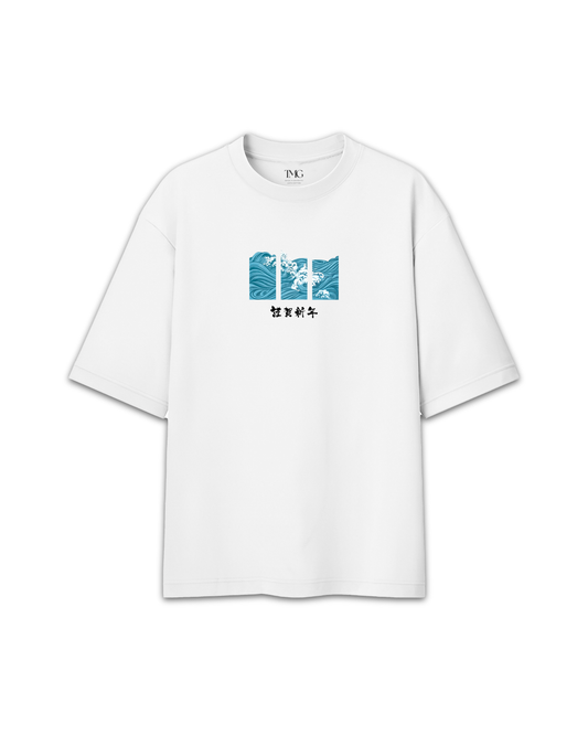 Waves Oversized T-Shirt