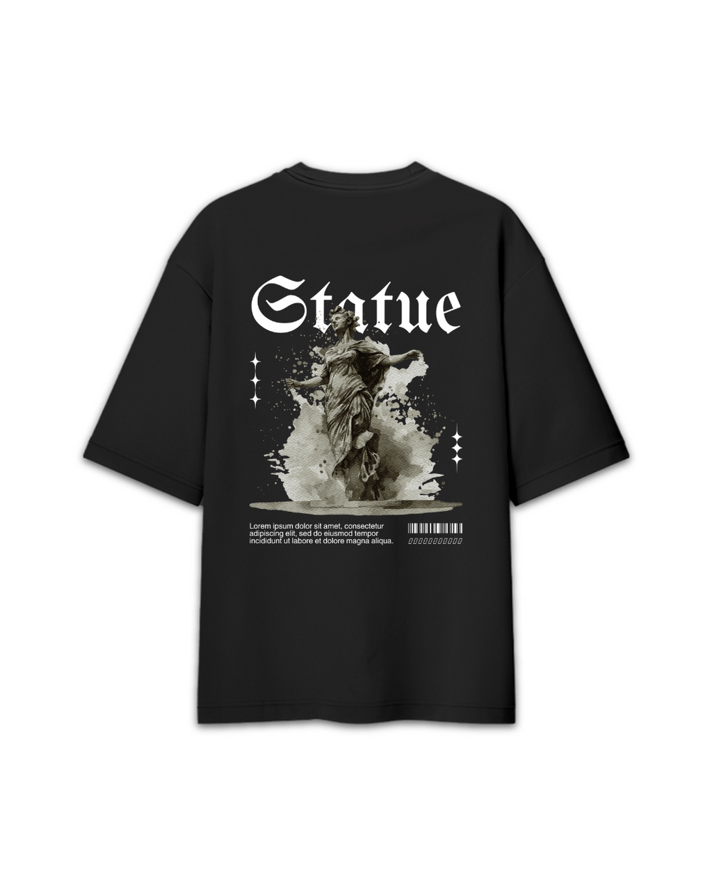 Statue Oversized T-Shirt