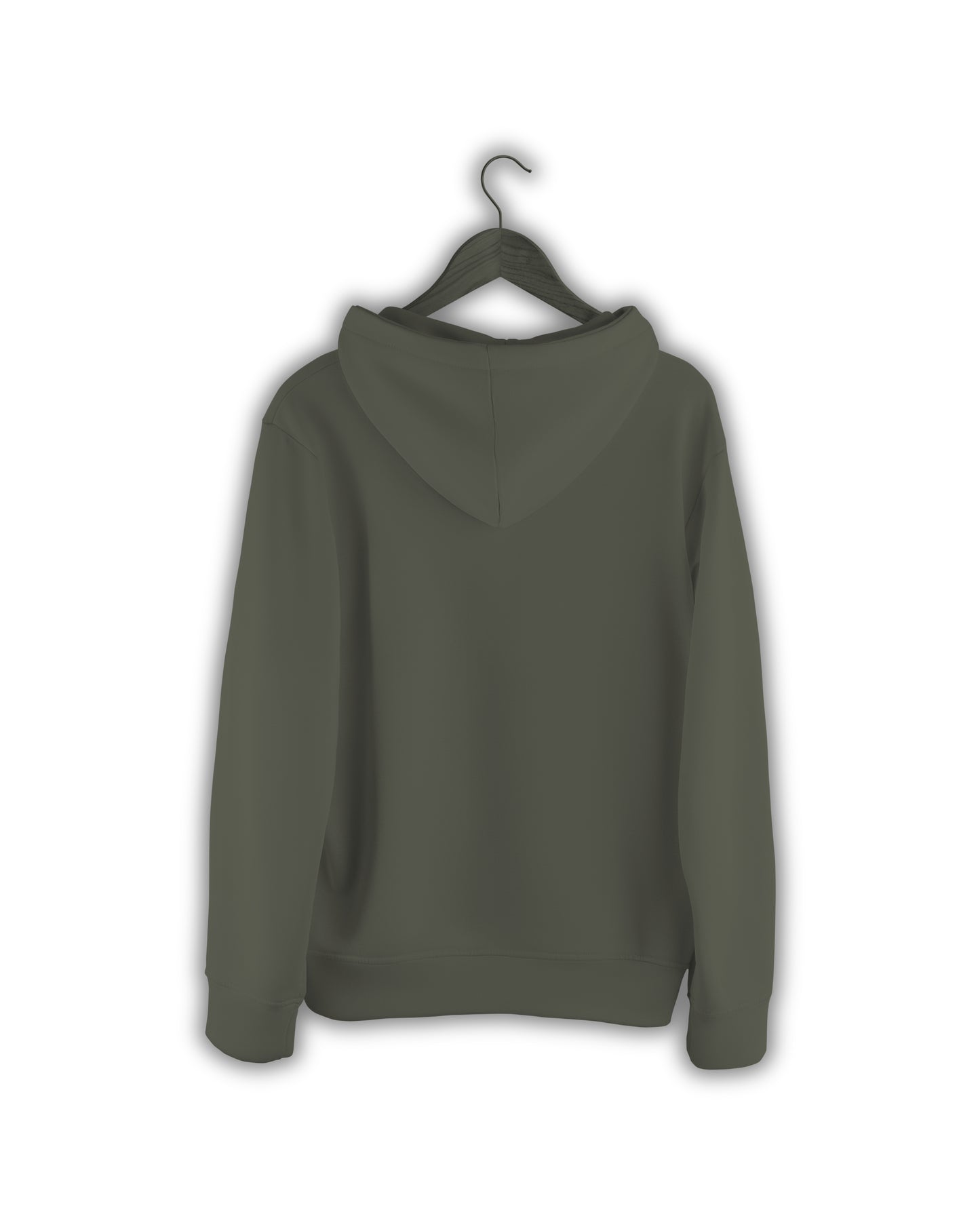 TMG Olive Green Hoodie – Premium 100% Cotton, Regular Fit