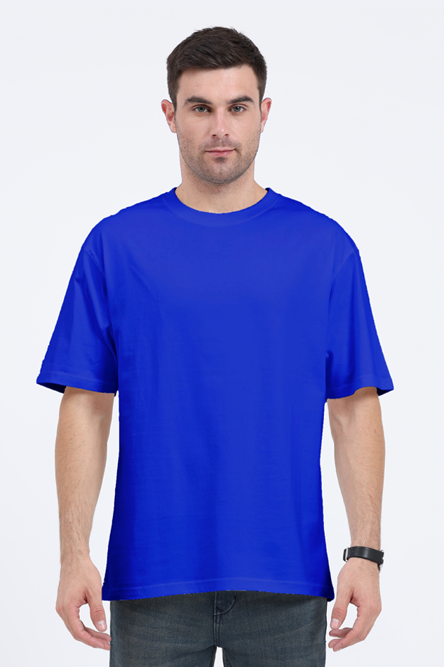 statue-blue-oversized-t-shirt