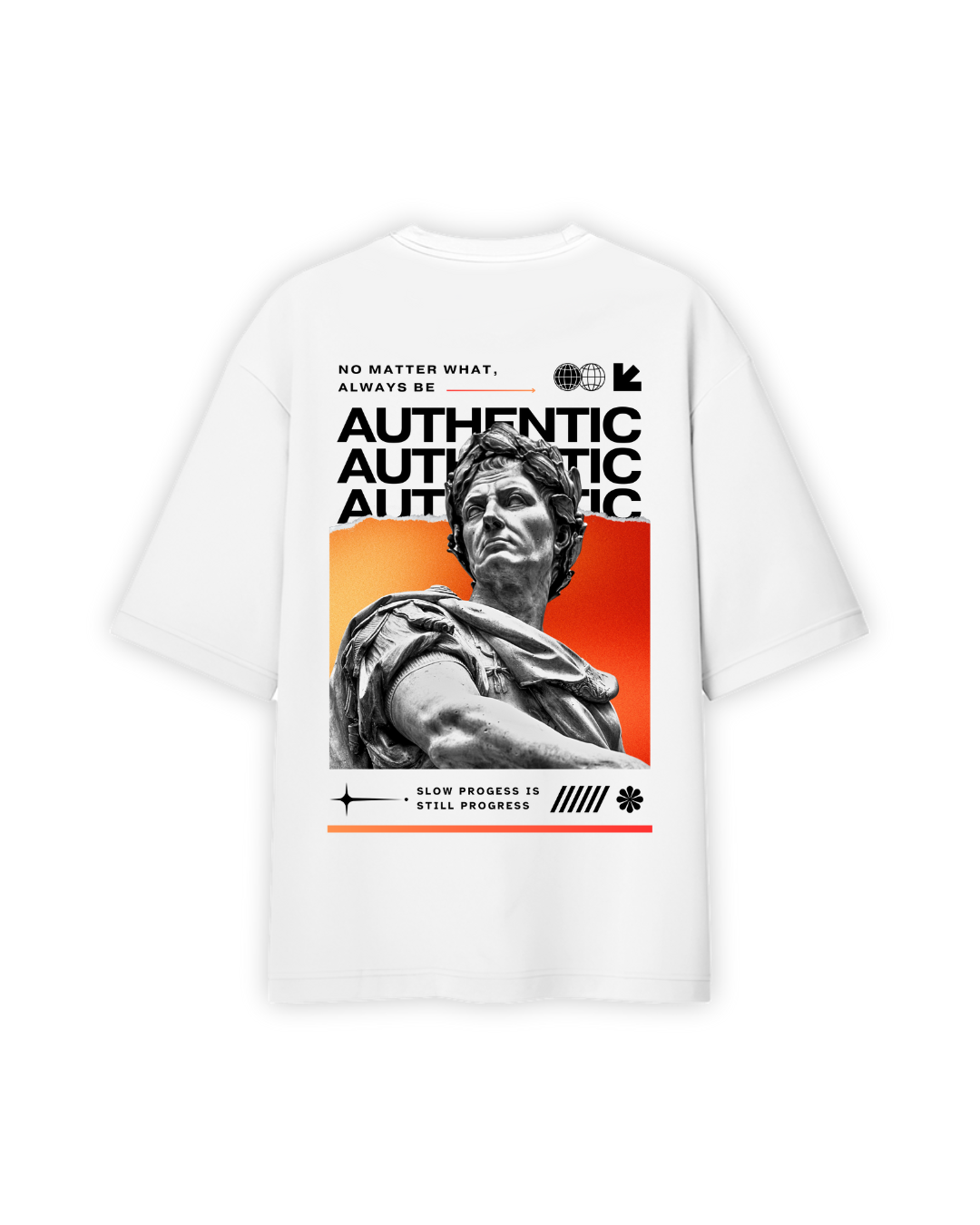 Authentic white Oversized T-shirt