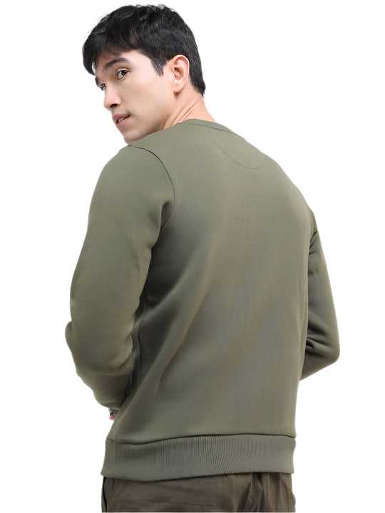 TMG-OLIVEGREEN-SOLID-SWEATSHIRT
