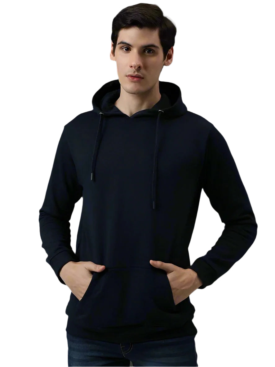 TMG SOLID NAVY BLUE HOODIE