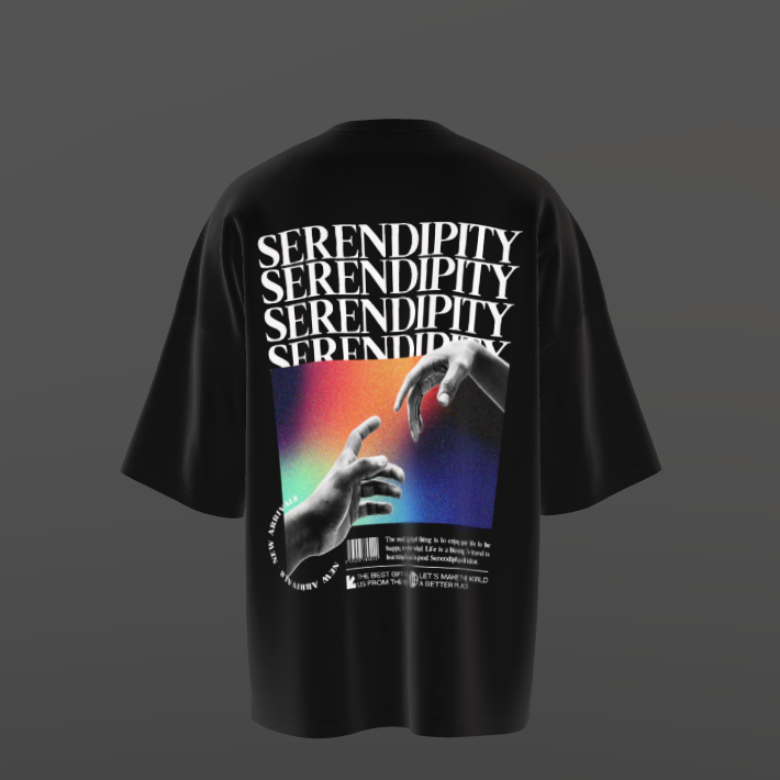 serendipity-black-oversized-t-shirt